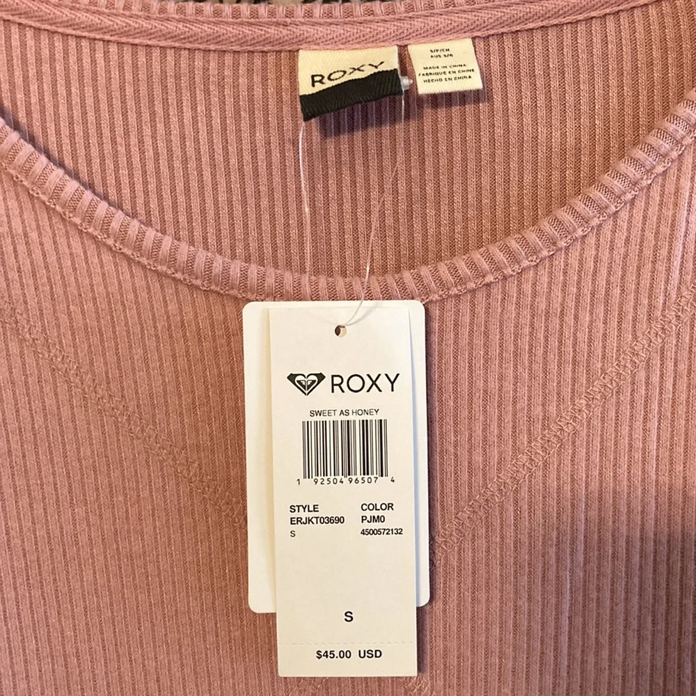 Womens Roxy Sweet as Honey Long Sleeve Top - Picture 4 of 5